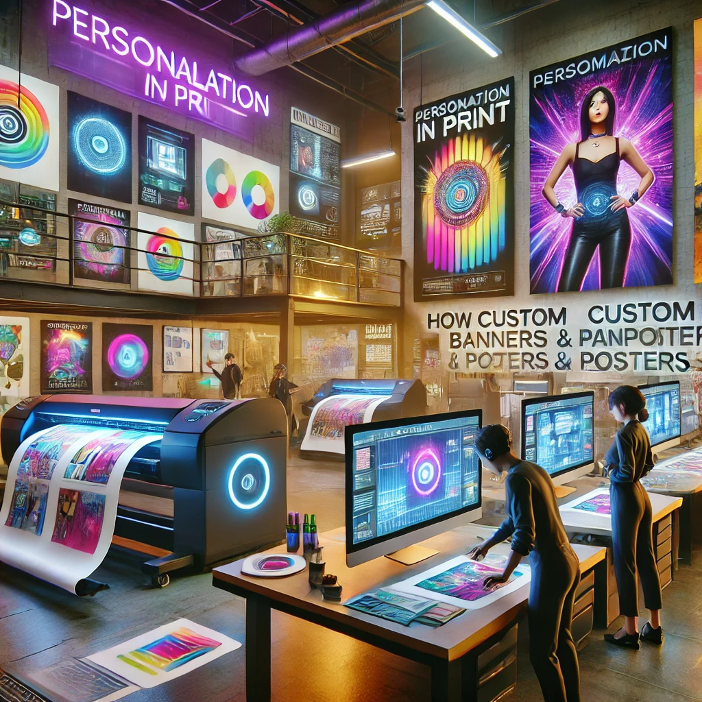 Personalization in Print How Custom Banners and Posters Enhance Brand Identity